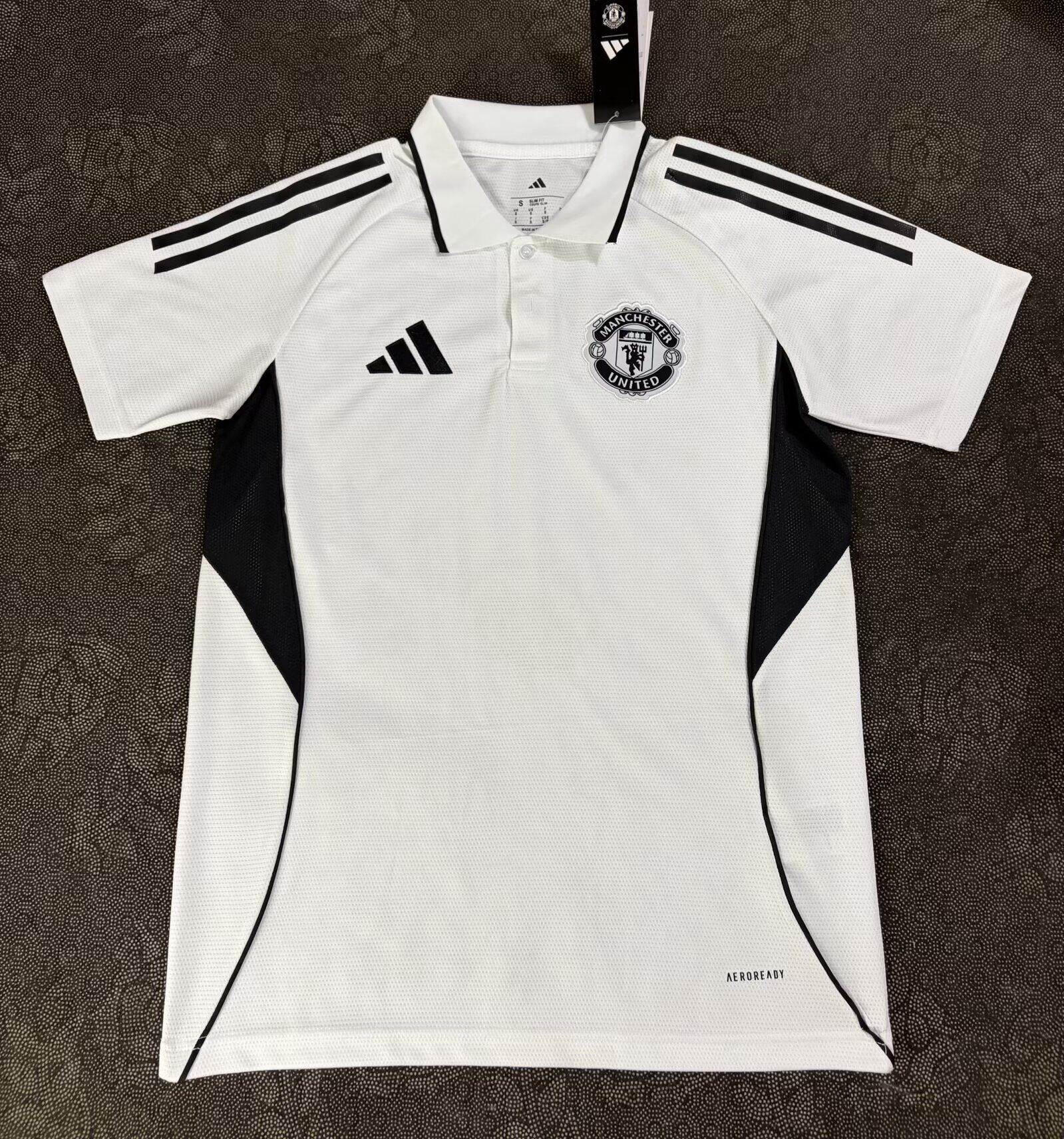 AAA Quality Manchester Utd 26/27 White Polo Shirts